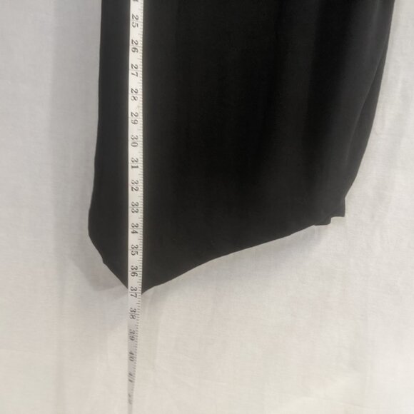 NWT 41 HAWTHORN Fraidy Knit Surplice Dress Black Summer Size Large - Picture 9 of 15